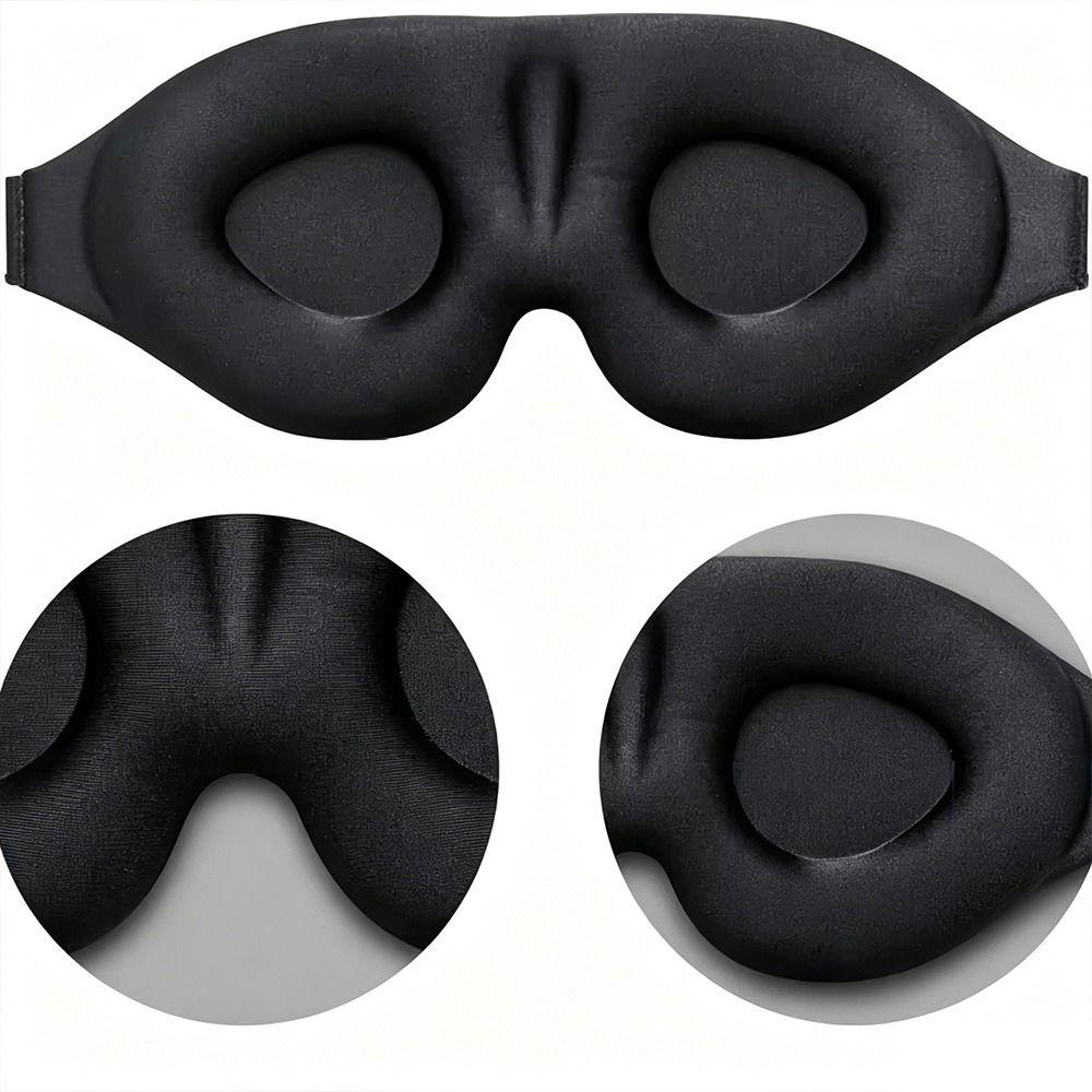 Adjustable Strap Sleep Eye Mask Blackout Blindfold Mask New Sleeping Mask  Travel