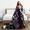 Hollow Knight Advanture Game Fashion Blanket Fleece Textile Decor Cartoon Cute Breathable Warm Throw Fashion Blankets for Bedding