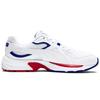 PUMA Axis Fabric Low top Casual Running Shoes Unisex White Red 370287-02