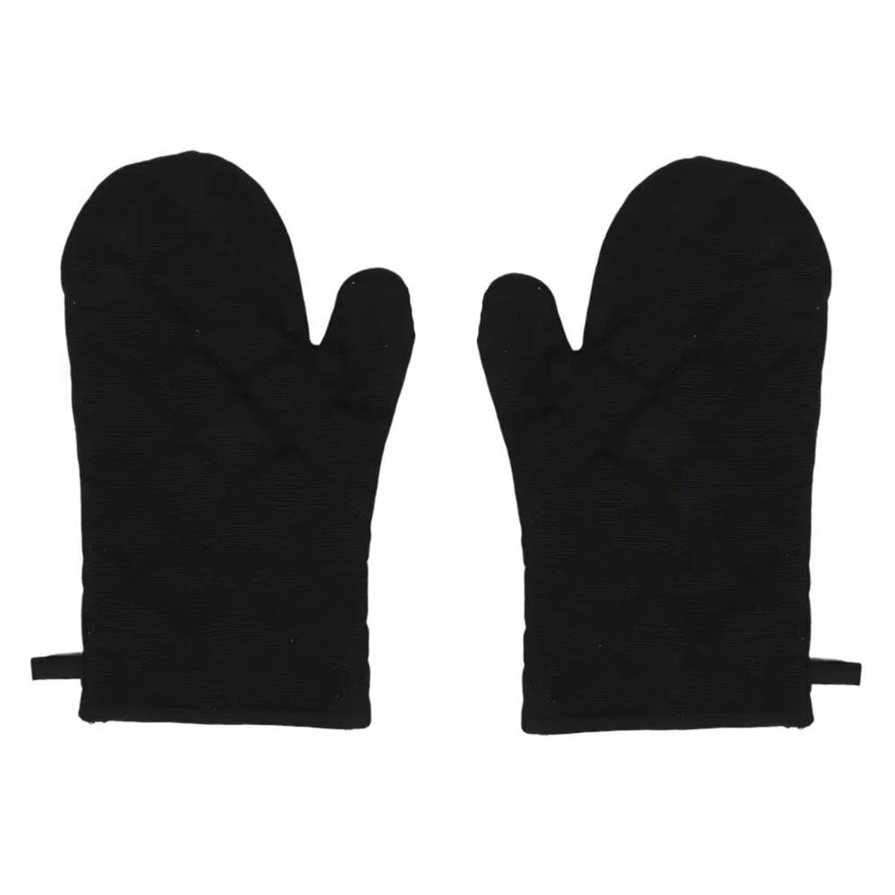 Single Microwave Oven Gloves Multi-color Kitchen Cooking Baking Mitts Pot Pad Heat Proof Protected High Temperature Resistant