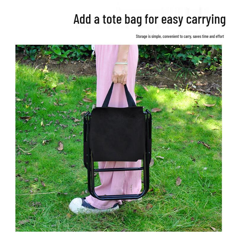 Kaimashi Outdoor Foldable Cooler Chair with Backrest