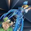Anime Figure Dragon Ball 20cm Broli Vs Gogeta Battle Figure Scene Figurine Statue Model Doll Desk Collectible Toy Christmas Gift