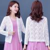 Lace Shawl Summer Short Jacket Cardigan Women's Thin Knitted Top