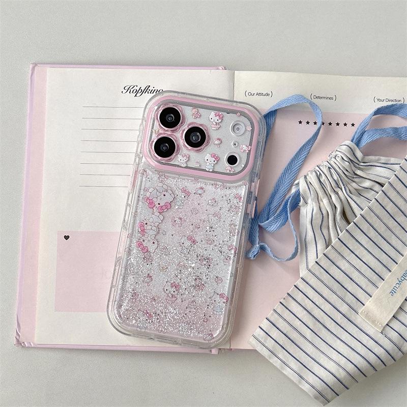 

Cute Animal Chain Phone Case for iPhone 17, 16 Pro Max, 15, 14 iPhone 17
