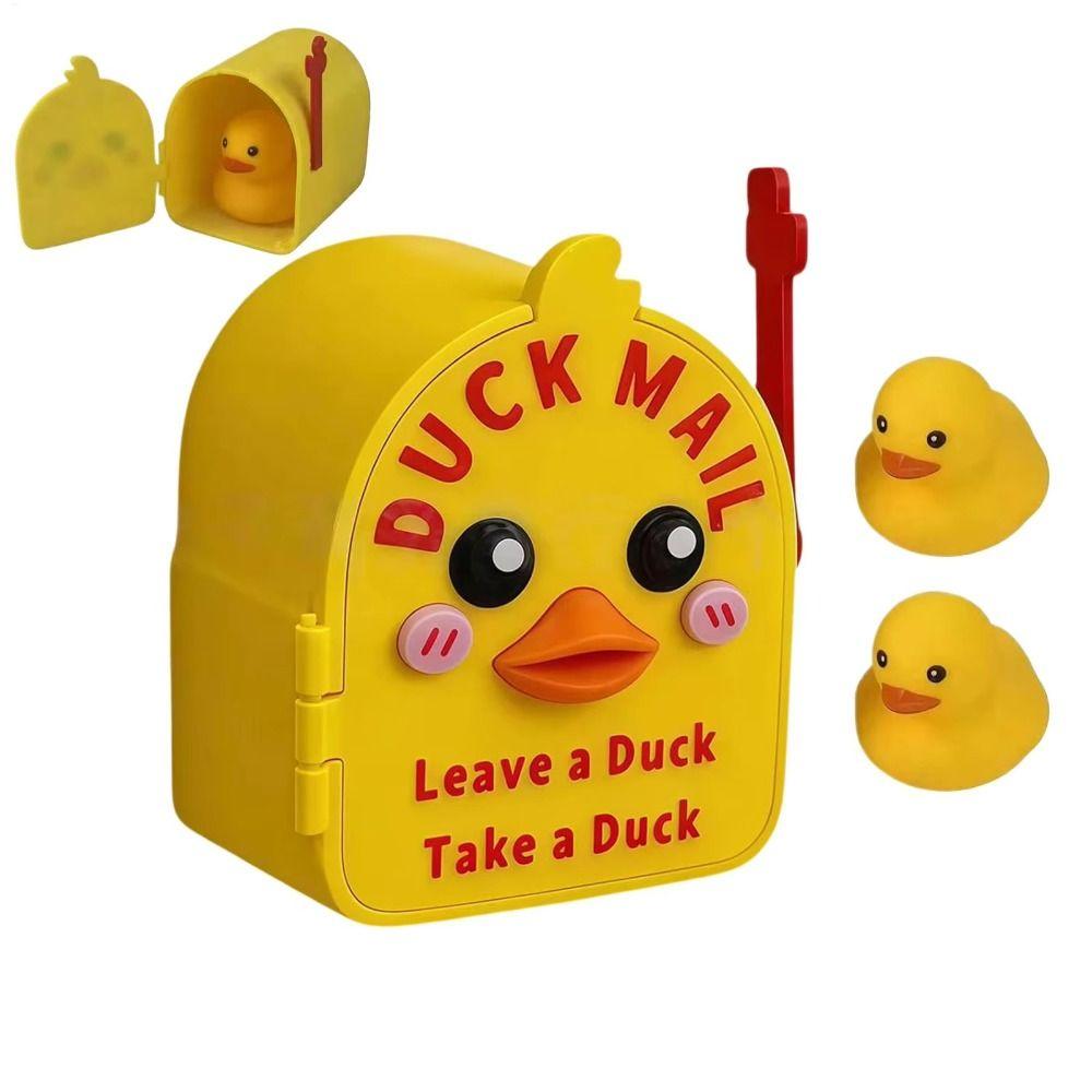 Gift Magnetic Duck Mailbox 3D Printed Door Decoration Sailor 3D Printed Duck Home Decor