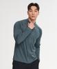 Leijibi Multi-Cooling Essential Loose Fit Zip-Up Rash Guard M Khaki Gray