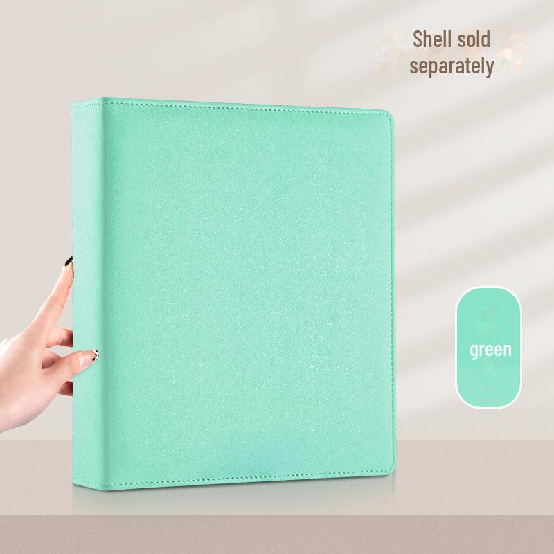 

Сторінки альбому з дев’ятьма квадратами та чотирма отворами A4 для зберігання фотографій і Polaroid