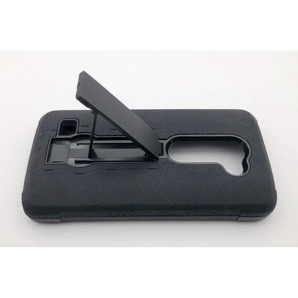 Handyhülle mit Ständer für LG Leon C40, Schwarz JL167391968376