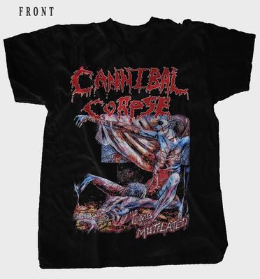 ΠΡΟΣΦΟΡΑ CANNIBAL CORPSE Tomb of the Mutilated Μπλουζάκι Βαμβακερό Μαύρο Ανδρικό, Μέγεθος S-2XL Unisex Μπλουζάκι