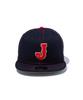 New Era Kids Youth 9FIFTY Snapback WBC Samurai Japan Shohei YOUTH YTH 950 J LOGO NVY Cap, Ohtani, Navy, 52-56cm,