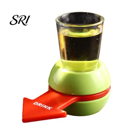 Drinking Game for Adults Penalty Spin Wheel Toy, Fun Pointer Rotating Bachelor Party Bar, KTV, Family Night, Parties, Picnics, Camping, Gatherings D