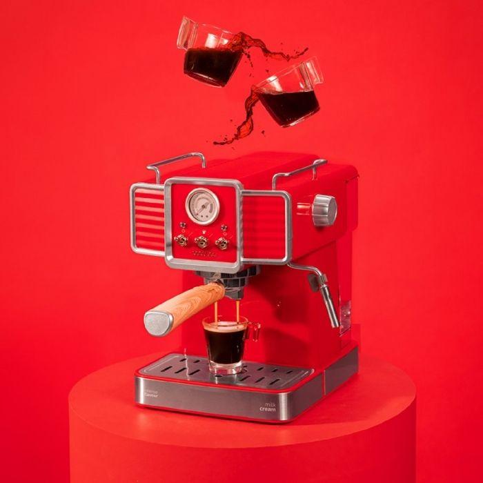 Cecotec Power Espresso 20 Tradizionale Rouge Clair