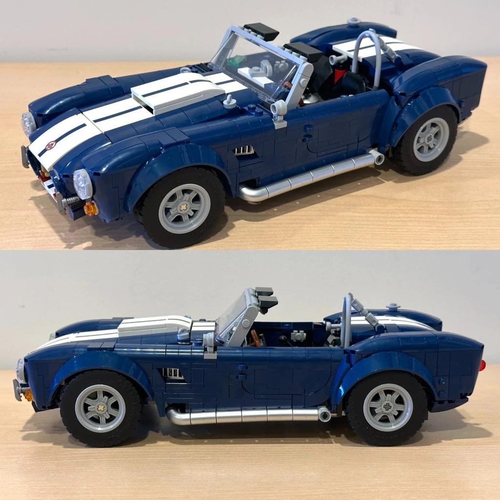 A -new, Highly Replicated Cobra Sports Car Building Block Toy Featuring Shelby from Peaky Blinders Is Now Available