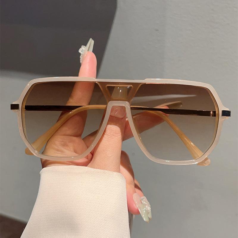 

JYL TS Sunglasses Protection Large Double Beam Pilot Driving/3168 B-5486 режим бежевого кольору
