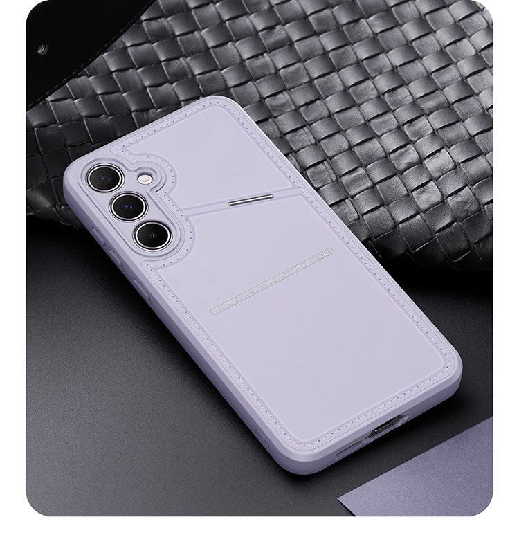 Samsung A15 Drop-proof Card Holder Case, A35 Full Coverage Back Cover