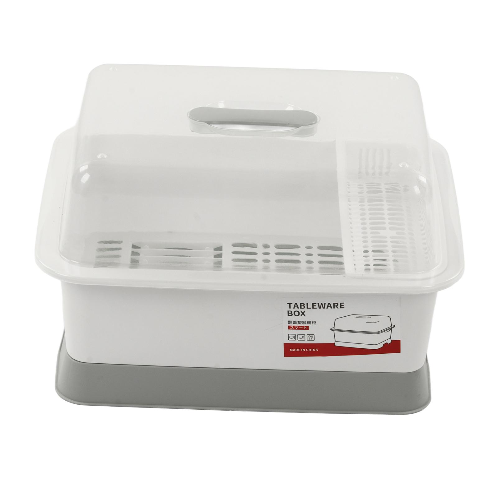 

Dish Drainer Minimalist Dustproof Space Saving Dish Drying Bowl with Lid for Home Kitchen L L 120x60x0.3cm / 47.2x23.6x0.1in