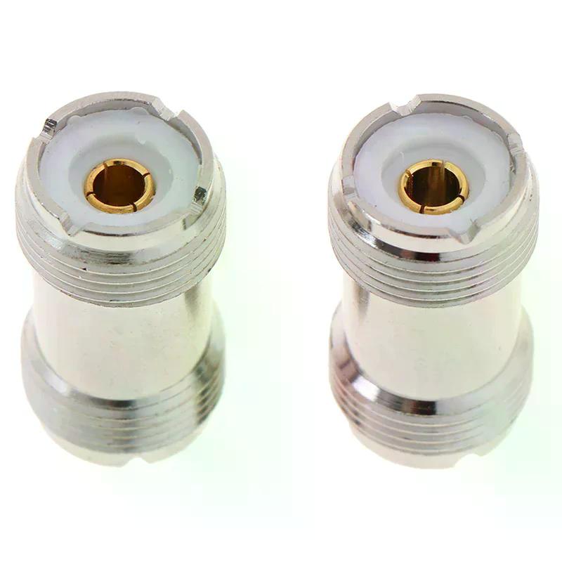 SO-239 UHF Female To Female RF Coax Cable Adapter Connector Plug For PL-259
