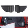 2pcs Front Back Door Storage Pockets For 2011-2017 Jk 2/4 Door Interior Storage Expansion Accessories Door Side Box