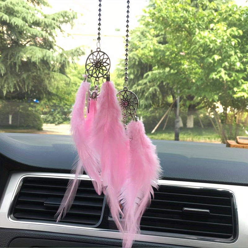

1 шт. Ловец снов с перьями, подвесное украшение для автомобиля