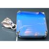 Natural Blue Opal Pendant Locket 94.90 Ct Emerald Cut Certified Fabulous