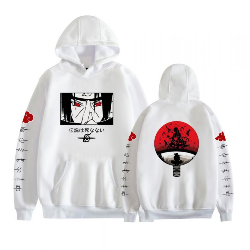 Anime Hoodie Naruto Inspired Casual Sweatshirt Teens Men Winter Warm Long Sleeve Pullover With 3D Pouch Pocket