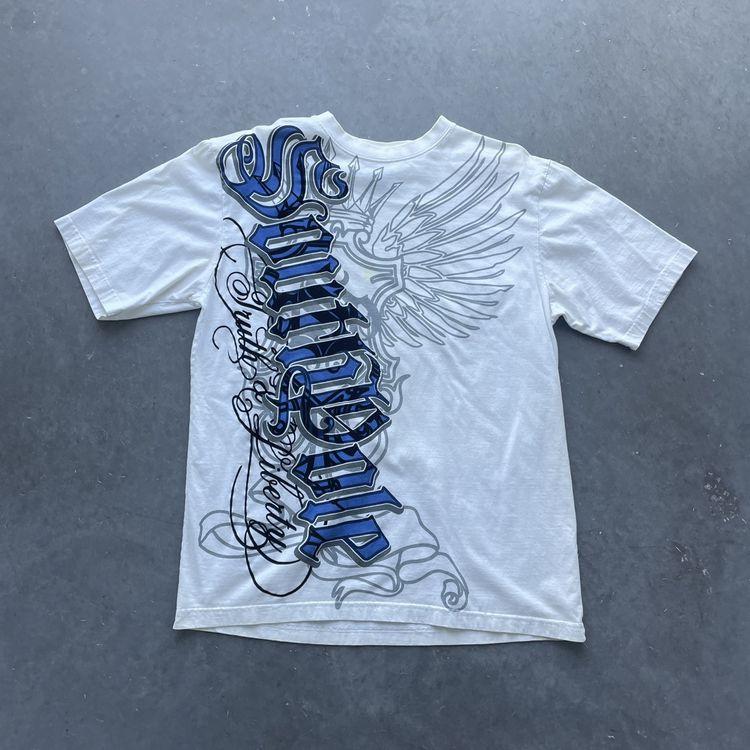 Camiseta Hip Hop Streetwear Mujer Vintage Gráfica Estilo Americano Moda Holgada Tops Lisos Ocio Pareja Manga Corta Ropa