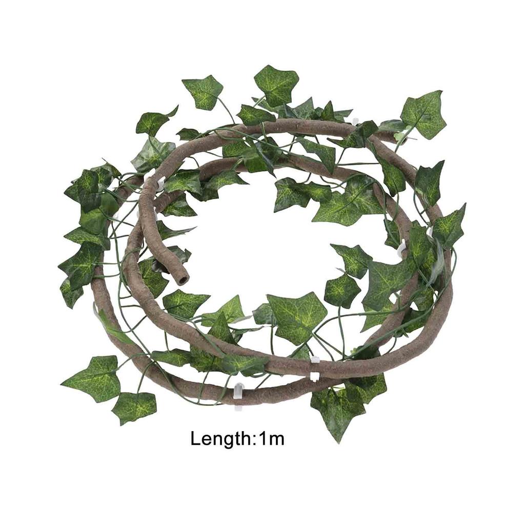 Reptile Vines for Terrarium Decor Habitat Decor ,Bendable, Jungle Climbing Vines for Bearded Dragon Chameleon Snake