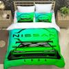 Set Biancheria da Letto Stampata Retrò GTR Racing Set di Biancheria da Letto Raffinato Copripiumino Set Piumone Set Biancheria da Letto Lusso Regalo di Compleanno