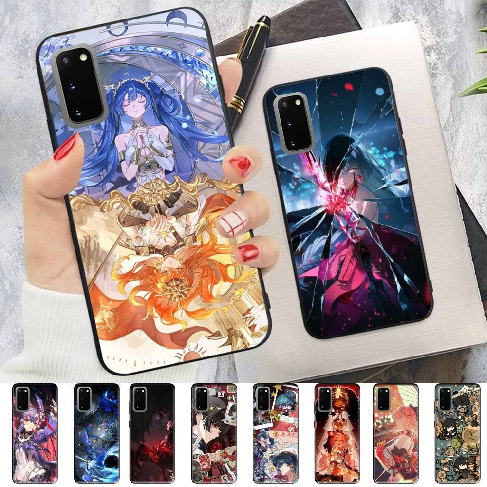 Popular Game Wuthering Waves Phone Case For Samsung S 24 Fe 25 Ultra Plus 20 Lite 21 30 22 23 24 22 Ultra 5G Fundas