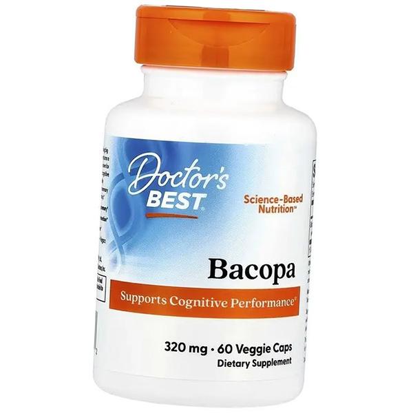 Бакопа Монье, Bacopa with Synapsa, Doctor's Best  60вегкапс (71327007)
