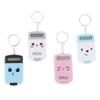 Mini Cute Lid Calculator Display Office Supplies Primary School Exam Public Use Portable Calculator Pocket Size Keychain