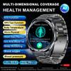 2026 New ECG+PPG Body Fat Analysis Health Smart Watch Uric Acid BP Blood Oxygen Bluetooth Call HD Screen Sports SmartWatch for Men Women