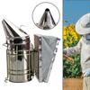 Beekeeping stainless steel bee smoke sprayer and insulated bee hive smoke launcher beekeeping equipment