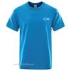 New T Shirt Unisexs Brand Tees Boys Male TShirt Tops Christian Jesus Fish High Quality Brand Unisex Tshirt