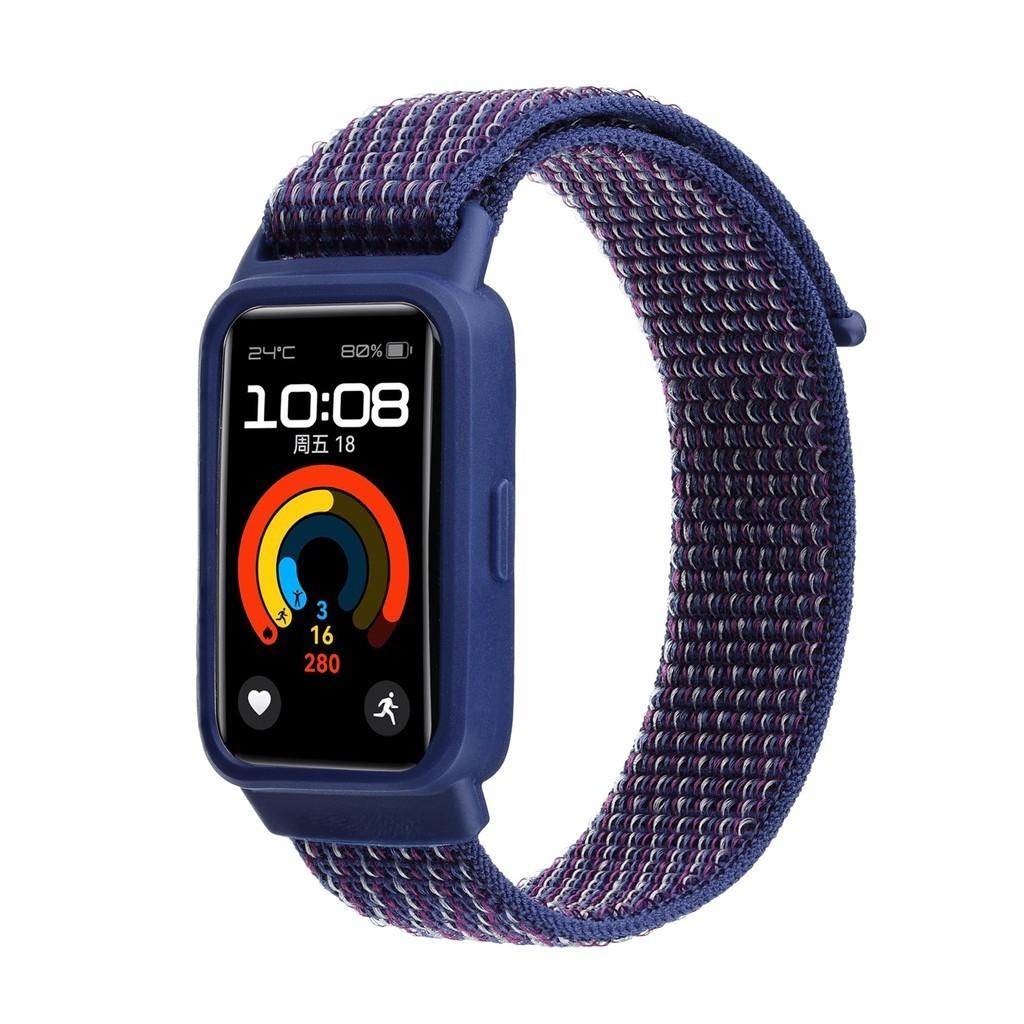 For Huawei Band 9 8 7 Reim Bånd Tilbehør Etui Nylon Løkke Erstatningsbelte Armbånd Sport Armbånd Huawei Band 7 Reim