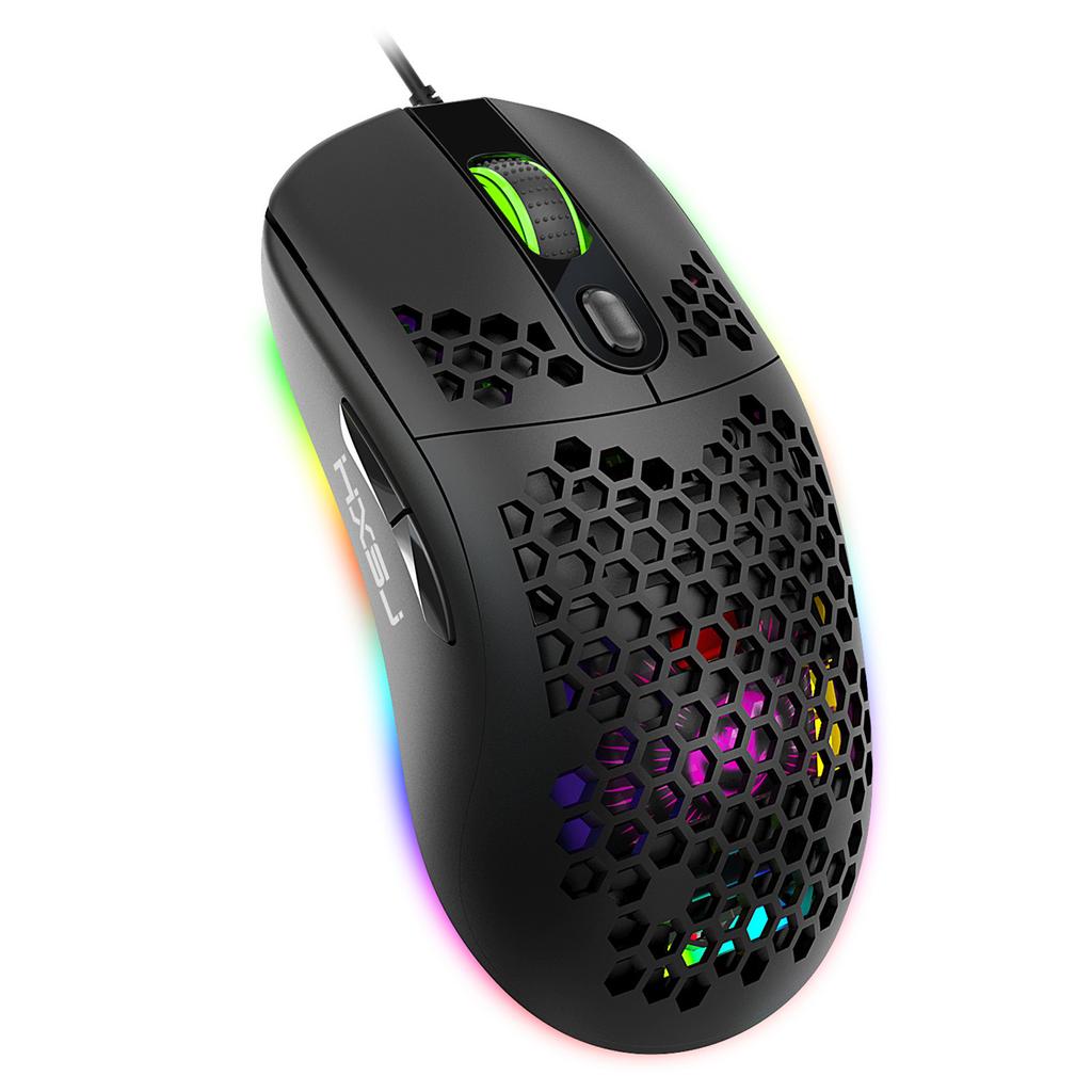 Mechanical Define the Game USB Wired 6400DPI  Gaming Mouse Mice For PC