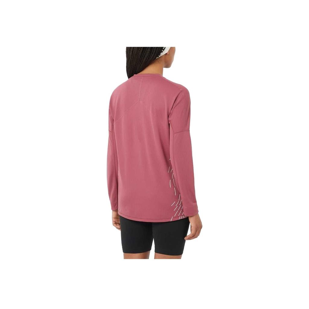 Salomon Sense Aero Graphic Ultra-Light Versatile Comfortable Long Sleeve T-Shirt Women Tops C26979