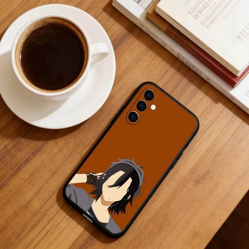 Anime H-Horimiya Izumi Miyamura Phone Case For Samsung Galaxy A73,A72,A71,A70,A53,A52,A51,Soft Silicone Black Cover