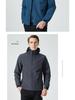 3-in-1 Men's and Women's Waterproof Windproof Mountaineering Jacket Set for Outdoor Winter, Spring, and Autumn.