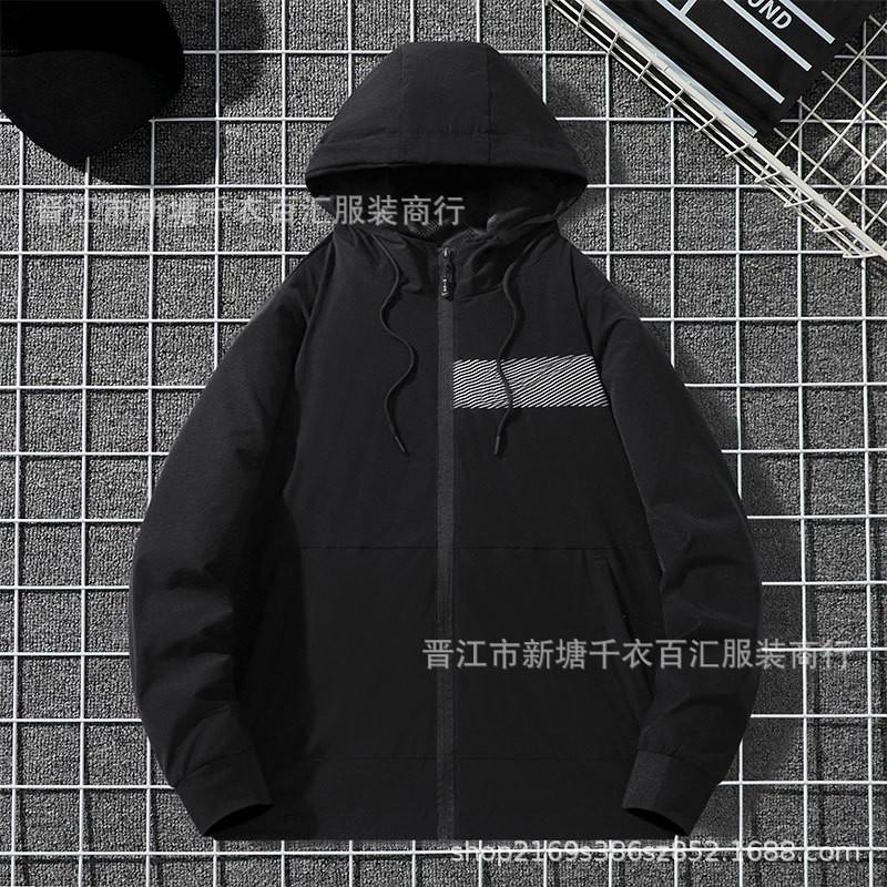 Mens Outdoor Windproof Jacket Casual Stretch Sports Coat Plus Size L-4XL