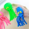 Baby Bath Toy Sponge Water Absorbing Octopus Squeezing Stress Relief Toy Water spray Octopus  Swimming Play Water Bathing Toy