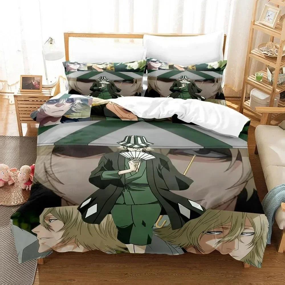 Comforter New 3D Print Anime Bed Bleach Bedding Set Single Twin Full Queen King Size Bed Set Adult Kid Bedroom S