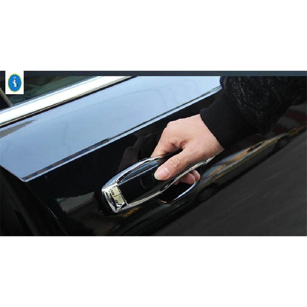 For Volvo XC90 XC60 XC40 S90 V90 2018 - 2026 Chrome Exterior Door Handle Cover Moulding Cover Trim Car Interior Accessories