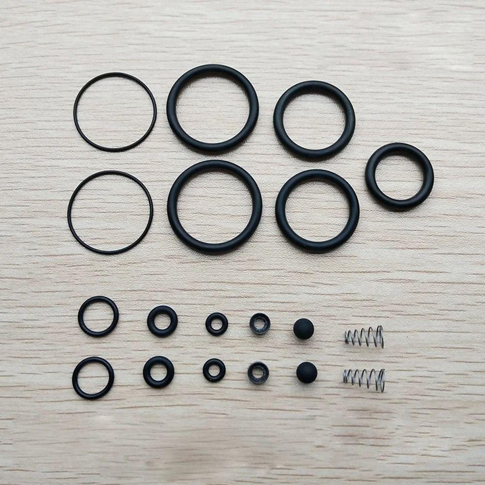 1Set High Pressure PCP Pump Sealing O-rings For Hand Operated Air Pump NBR Copper Inflator Repair Set Kit 30mpa Practical