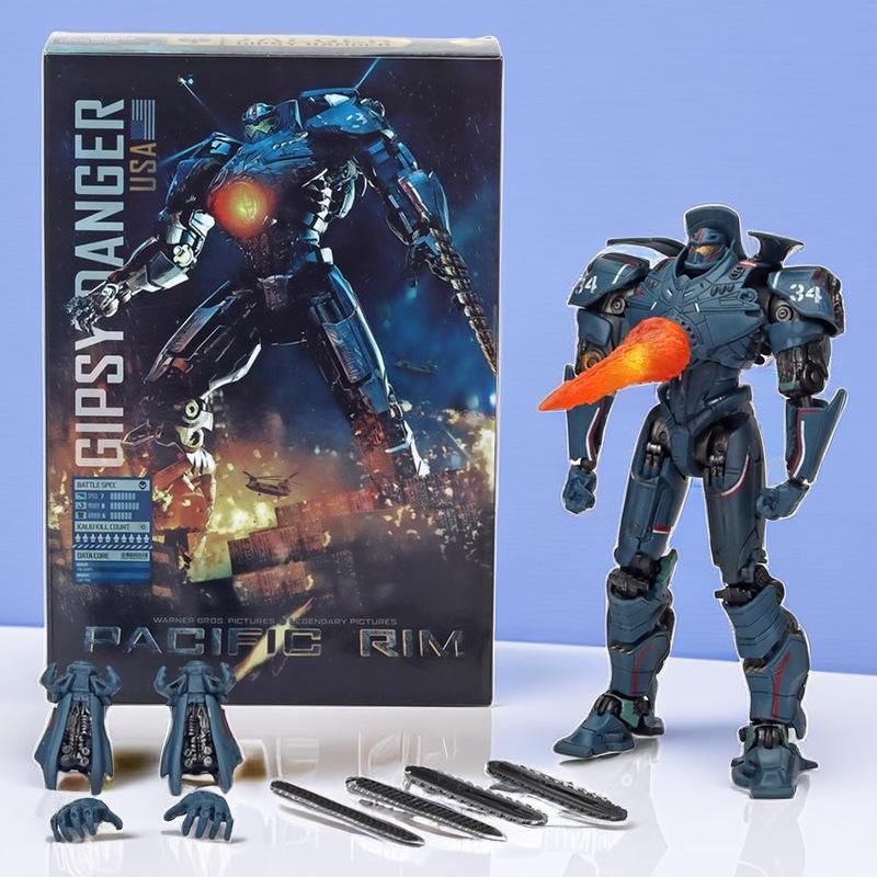 Pacific Rim 2 Crimson Typhoon & Gipsy Avenger Action Figures with Double Blades