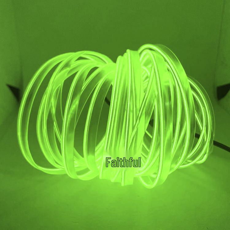 LED Multi-Color Ambient EL Wire Car Door Gap Light Strip