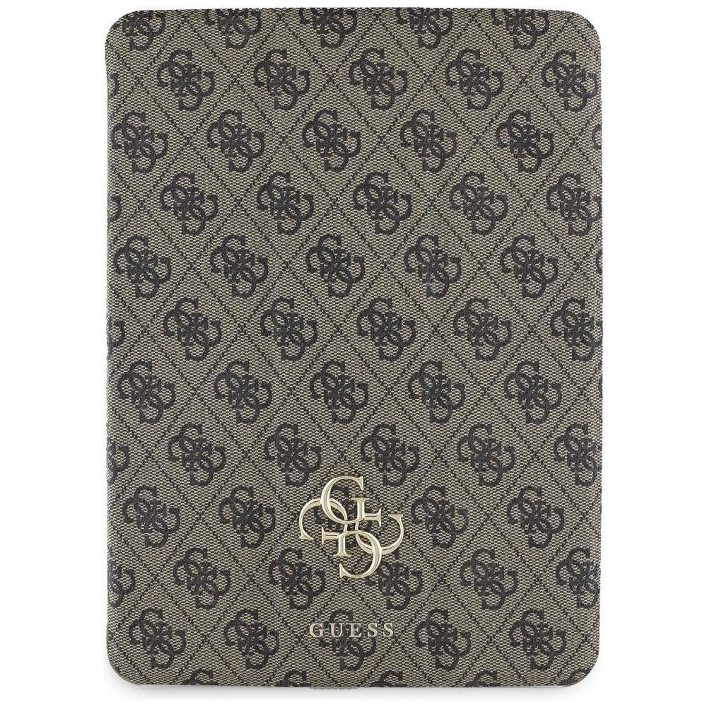 Pokrowiec do iPad Pro 11 2024 Guess z klapką Magnetic Brązowy