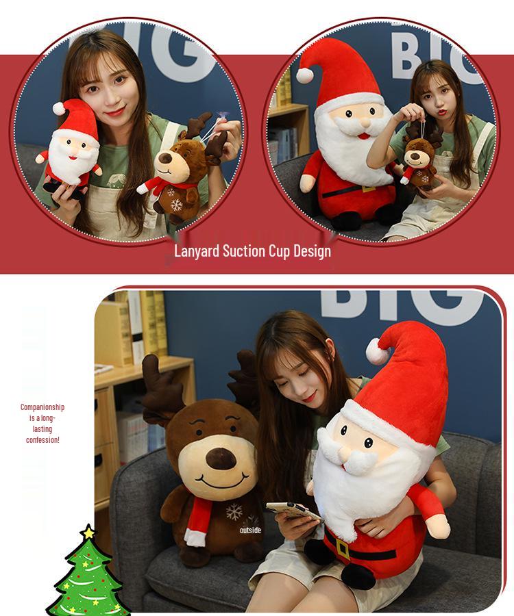 Creative Santa Claus Plush Ornaments - Christmas Festival Gifts