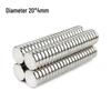 Neodymium Iron Boron Double-Sided Strong Suction Magnets for Fridges, Round and Square Shapes.
