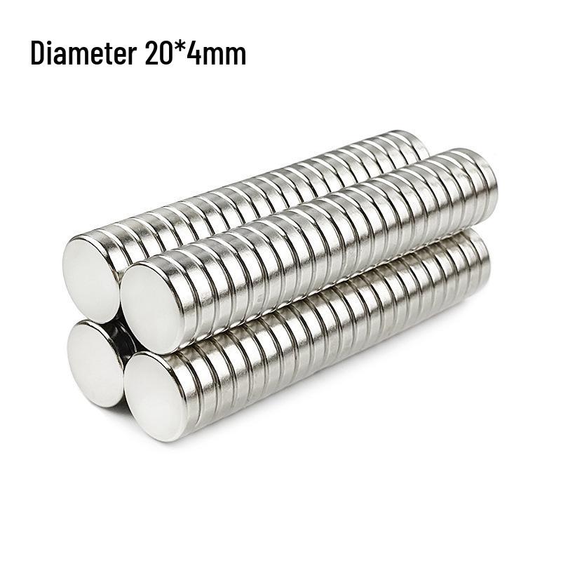 Neodymium Iron Boron Double-Sided Strong Suction Magnets for Fridges, Round and Square Shapes.